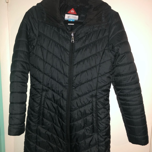 columbia omni heat long jacket